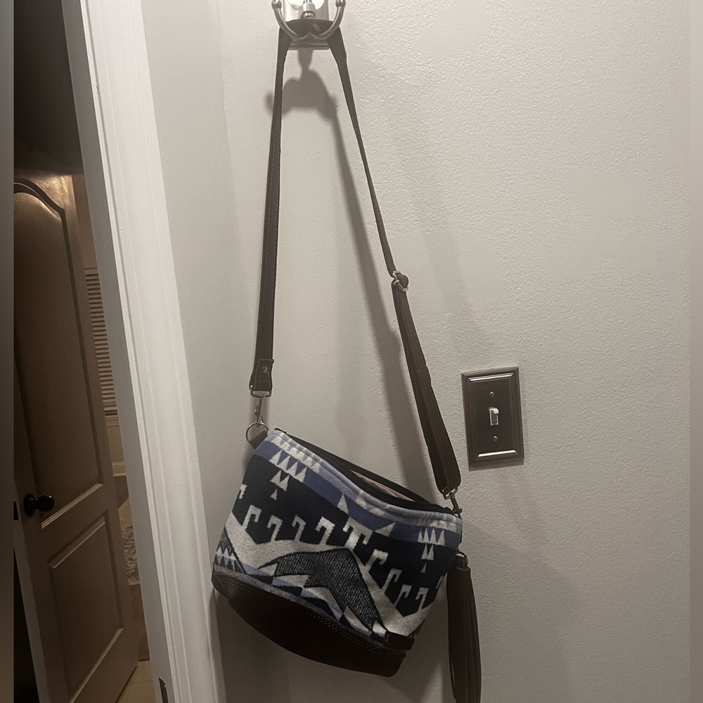 Original Mercy Grey Custom Pendleton Shoulder Bag… - image 2